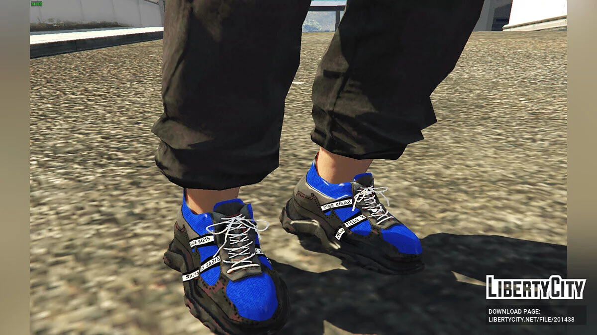 High Sneakers [Replace / FiveM / Rage MP For Male/Female] / GTA 5