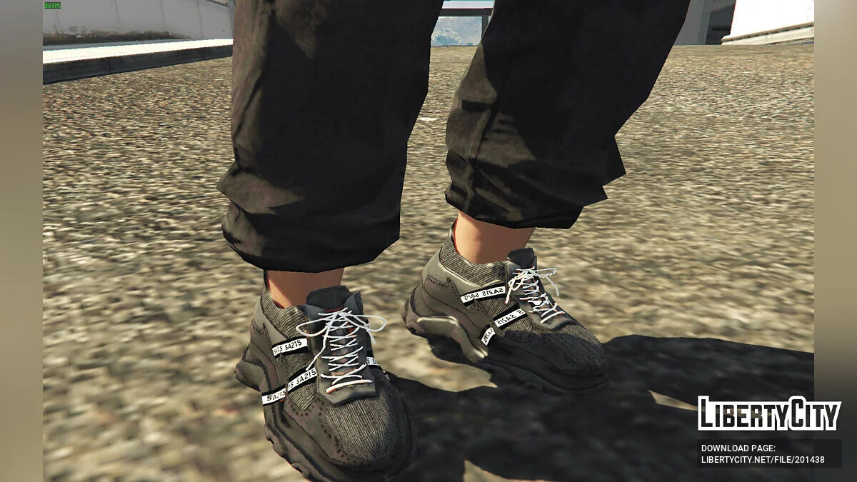 High Sneakers [Replace / FiveM / Rage MP For Male/Female] / GTA 5