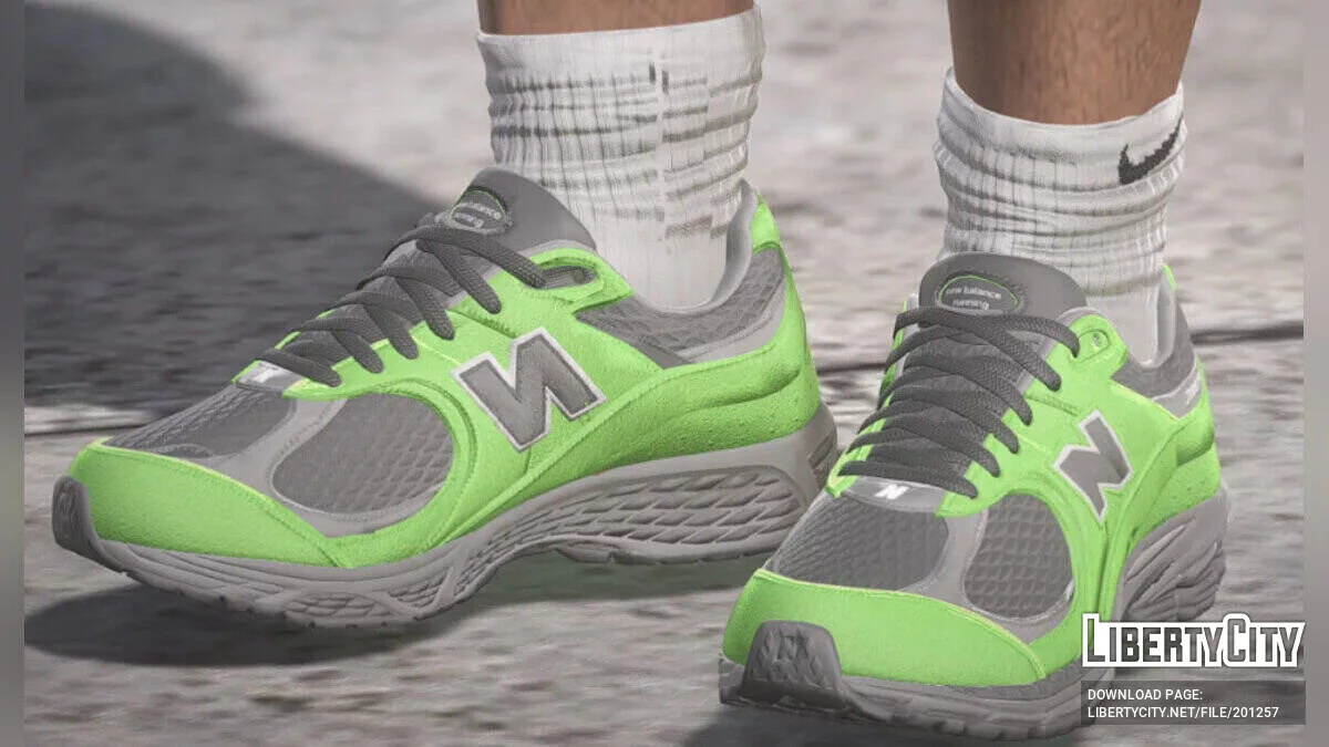 New Balance 2002r sneakers для MP Male / GTA 5