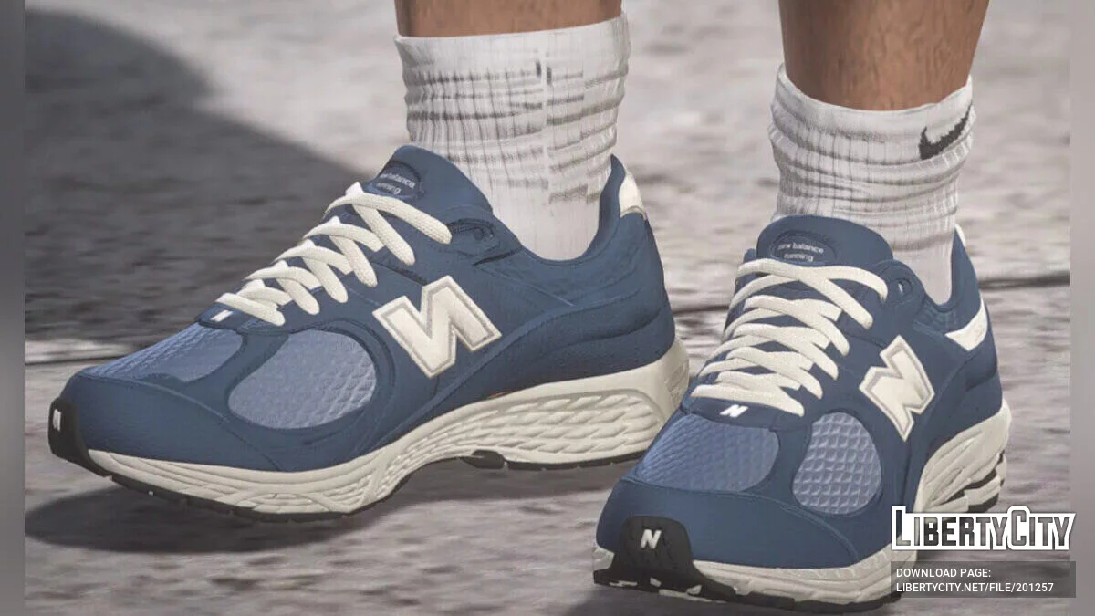 New Balance 2002r sneakers для MP Male / GTA 5