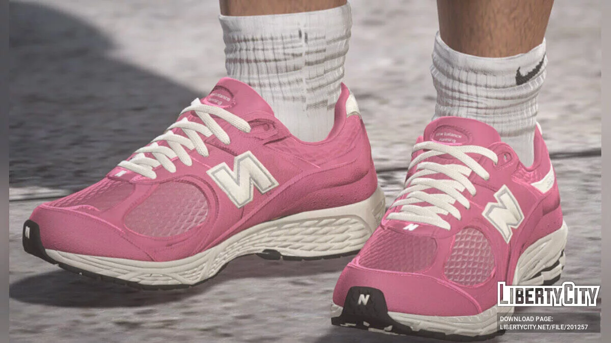 New Balance 2002r sneakers для MP Male / GTA 5
