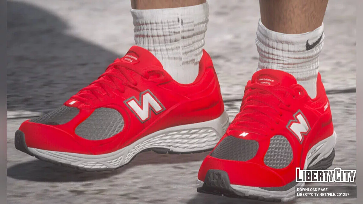 New Balance 2002r sneakers для MP Male / GTA 5