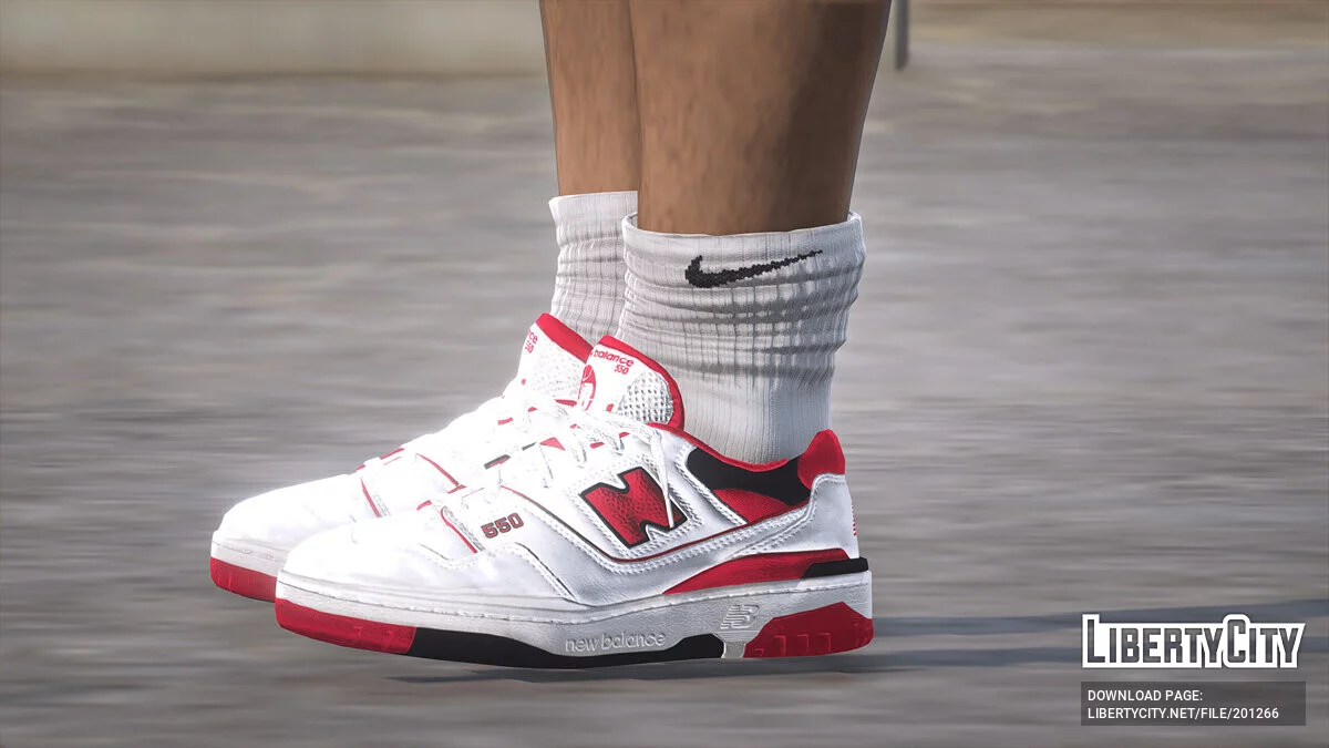 New Balance 550 для MP Male / GTA 5