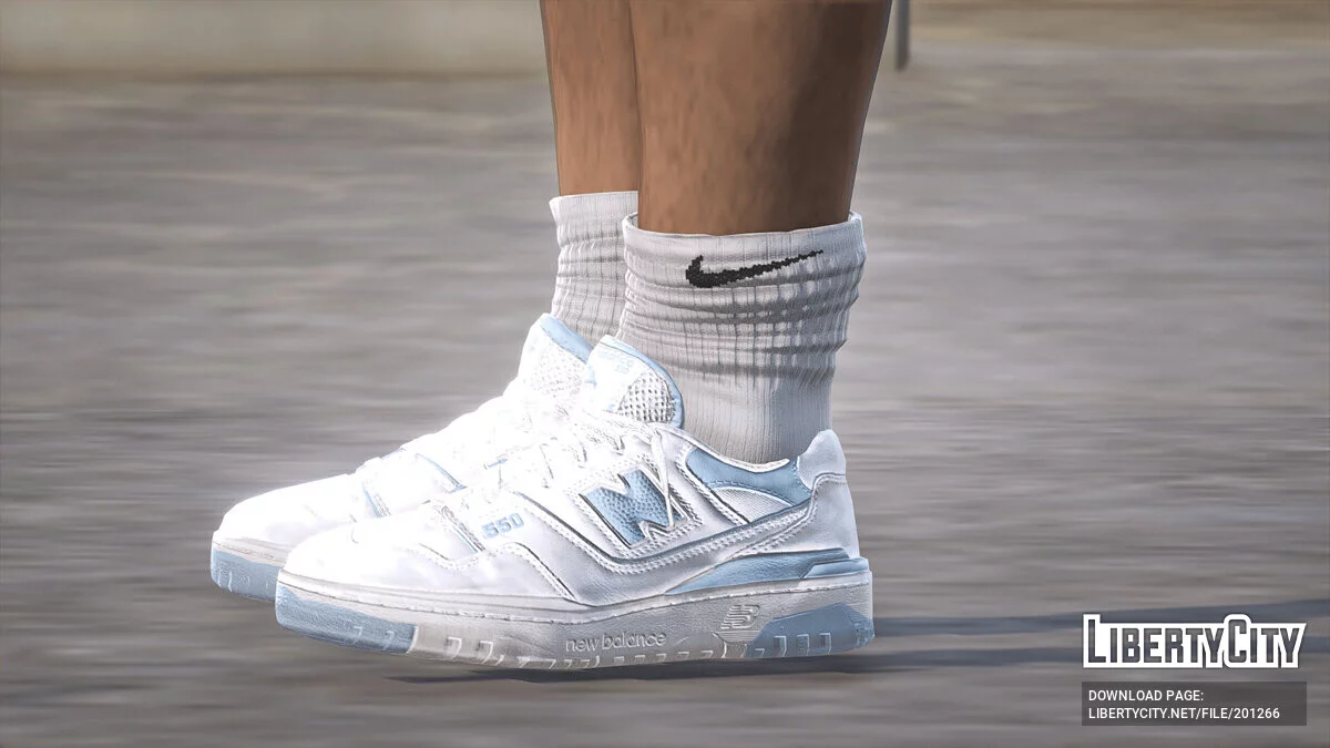New Balance 550 для MP Male / GTA 5
