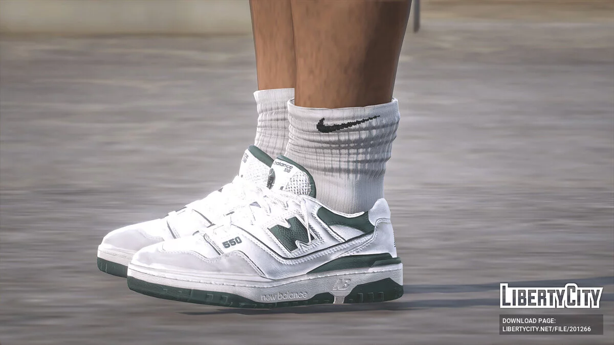 New Balance 550 для MP Male / GTA 5
