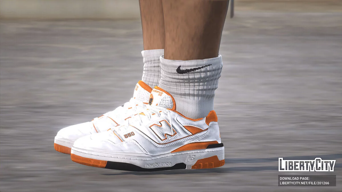 New Balance 550 для MP Male / GTA 5