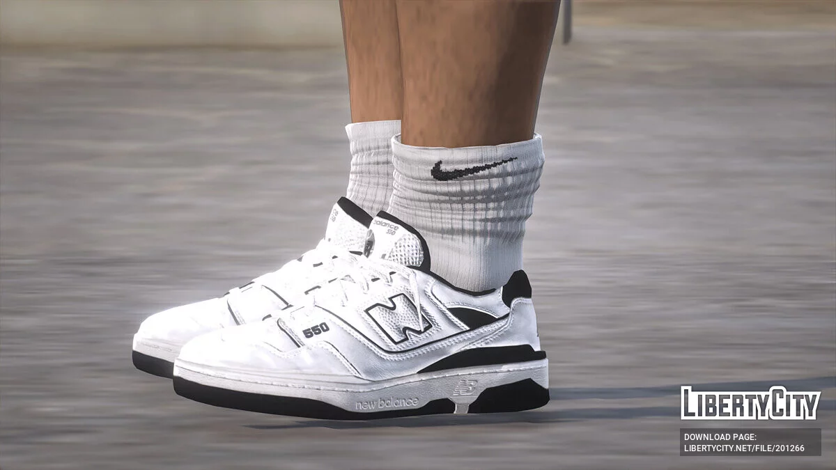 New Balance 550 для MP Male / GTA 5