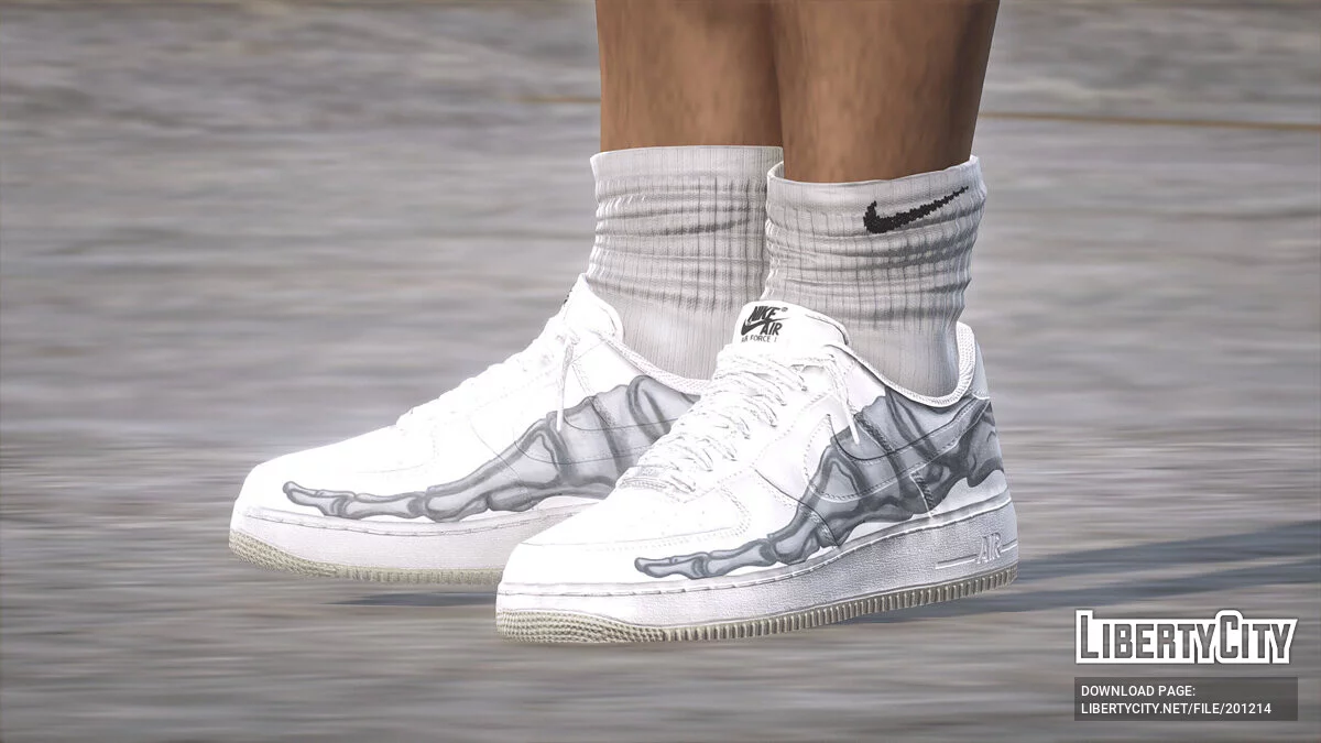 Nike Air Force 1 Low для MP Male / GTA 5