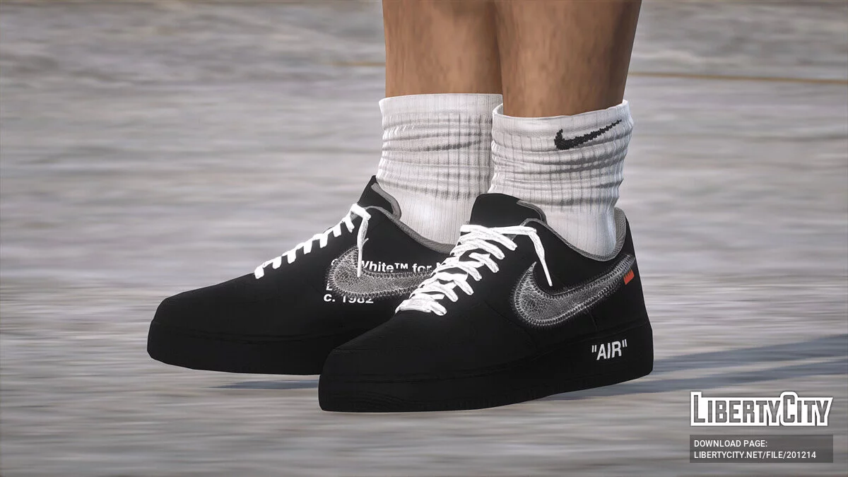 Nike Air Force 1 Low для MP Male / GTA 5