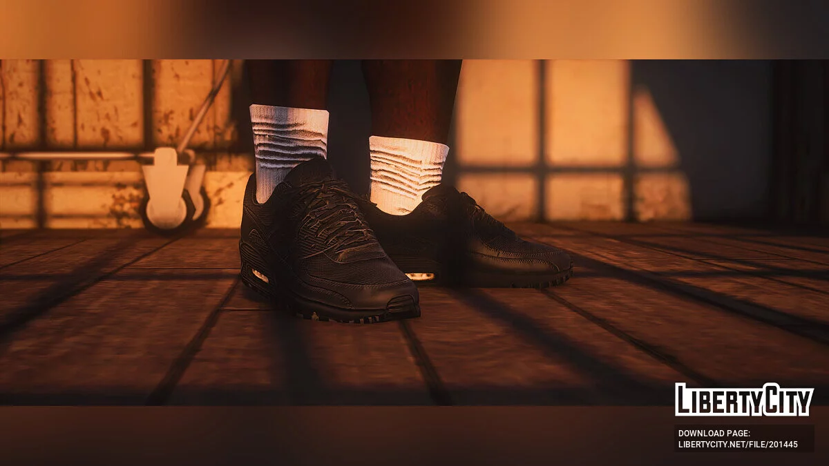 Nike Air Max 90 для MP Male & Franklin / GTA 5