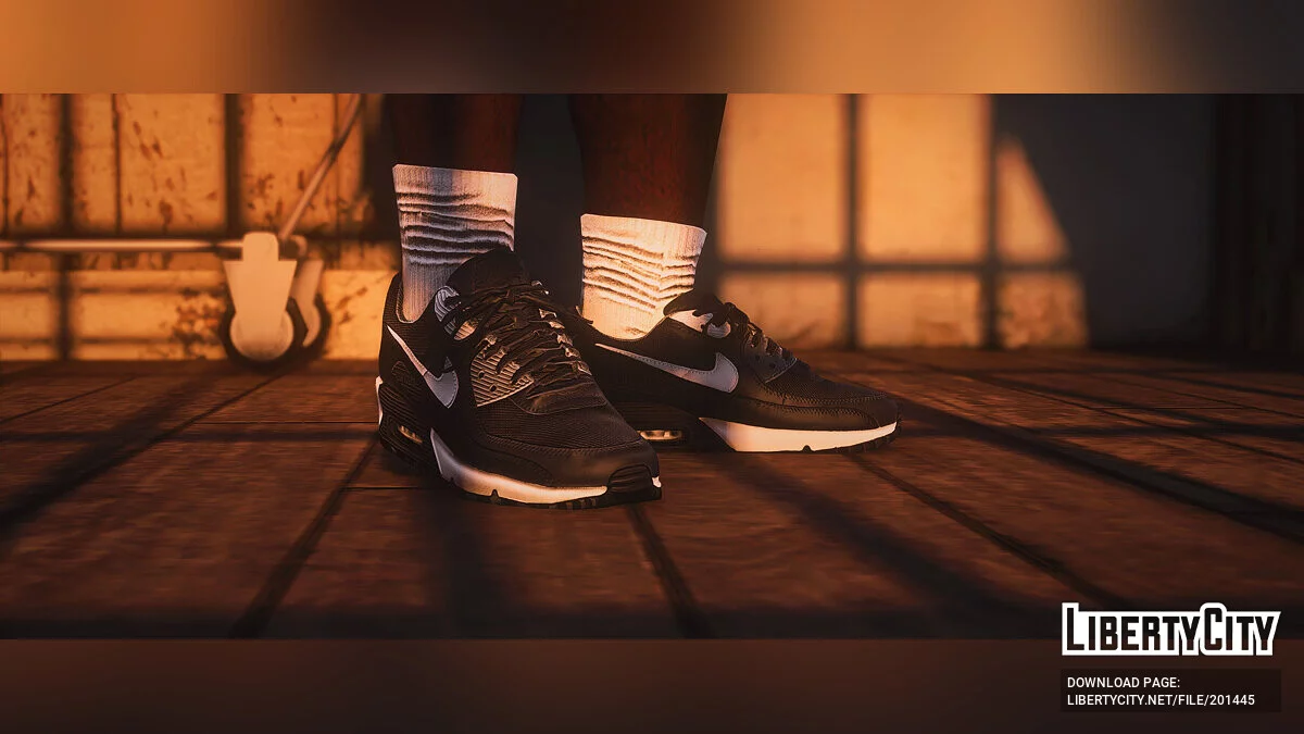 Nike Air Max 90 для MP Male & Franklin / GTA 5