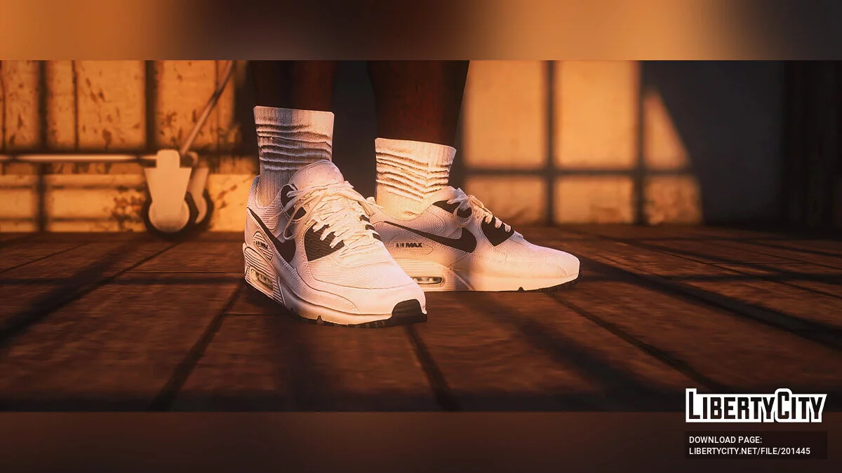 Nike Air Max 90 для MP Male & Franklin / GTA 5