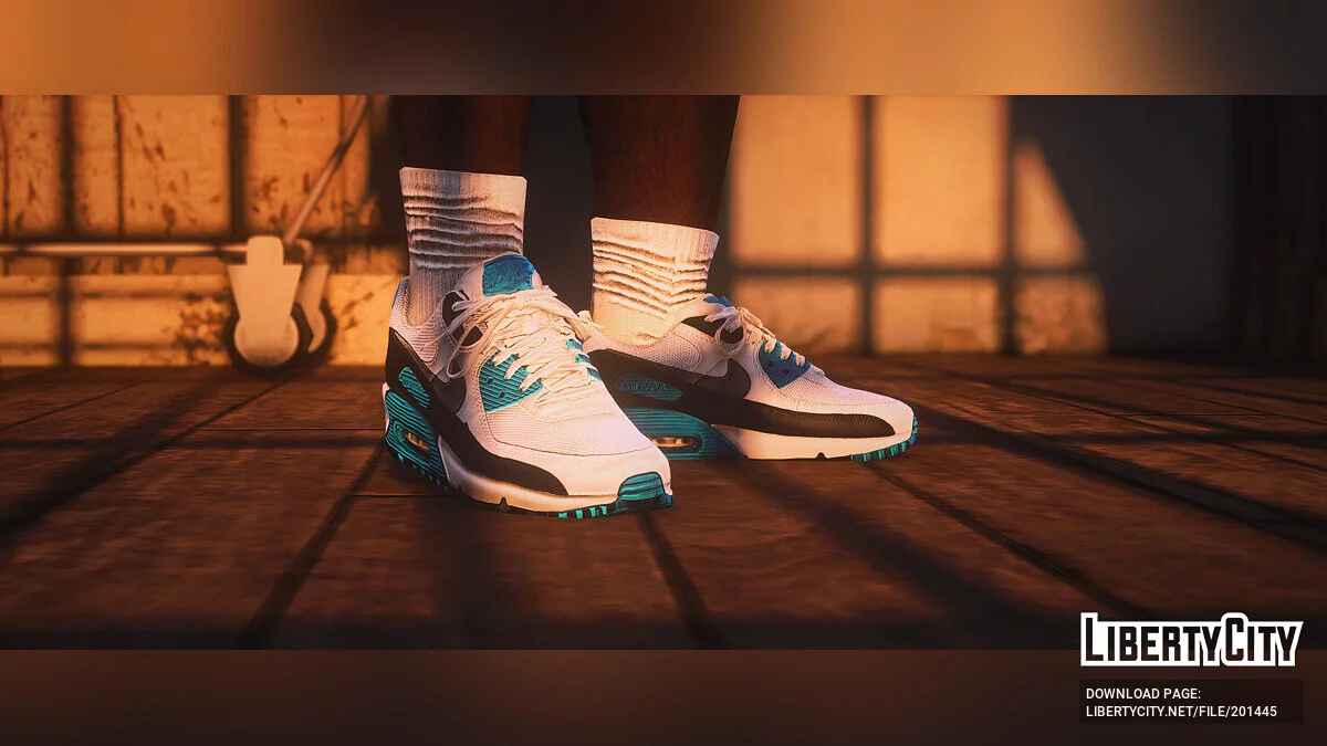 Nike Air Max 90 для MP Male & Franklin / GTA 5