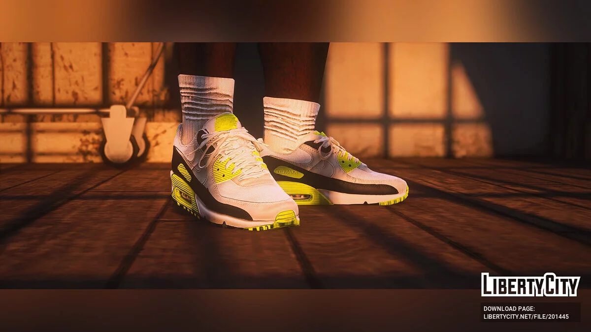 Nike Air Max 90 для MP Male & Franklin / GTA 5