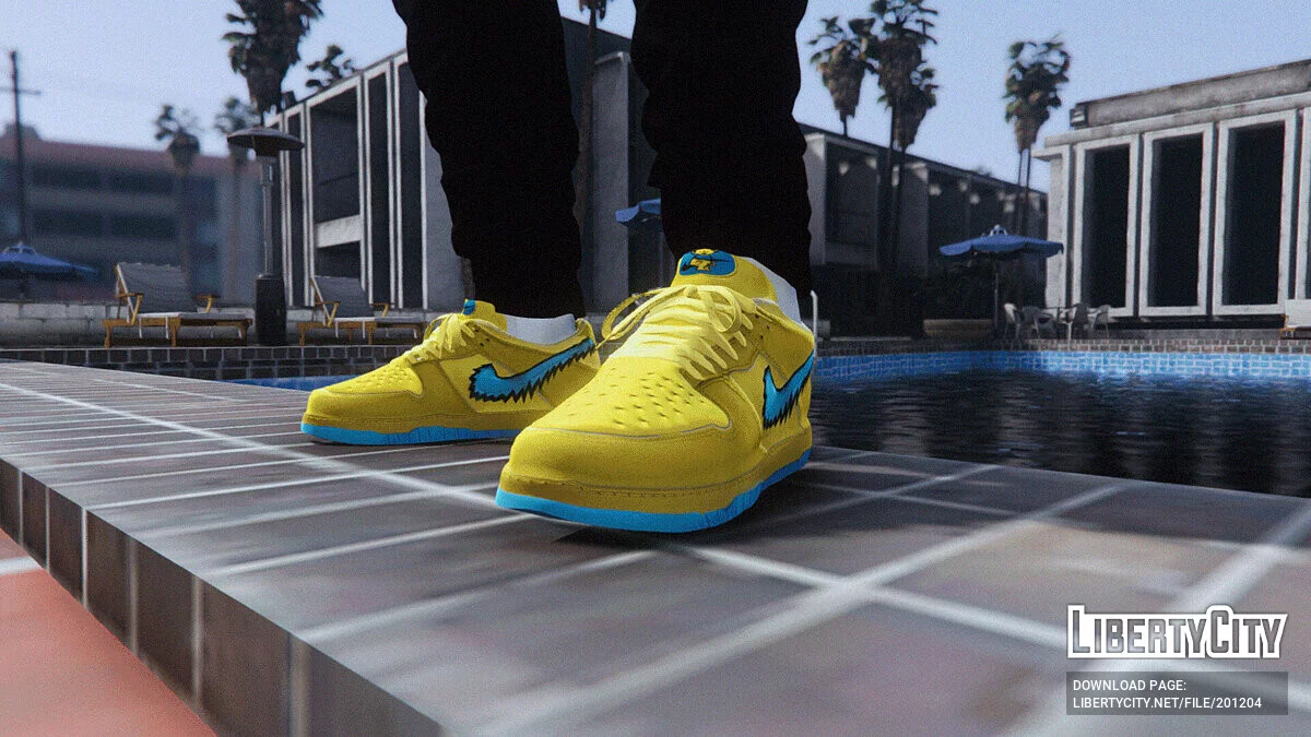 Nike SB Dunk Low Grateful Dead Bears Pack / GTA 5