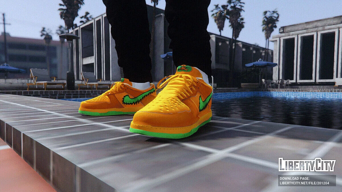 Nike SB Dunk Low Grateful Dead Bears Pack / GTA 5