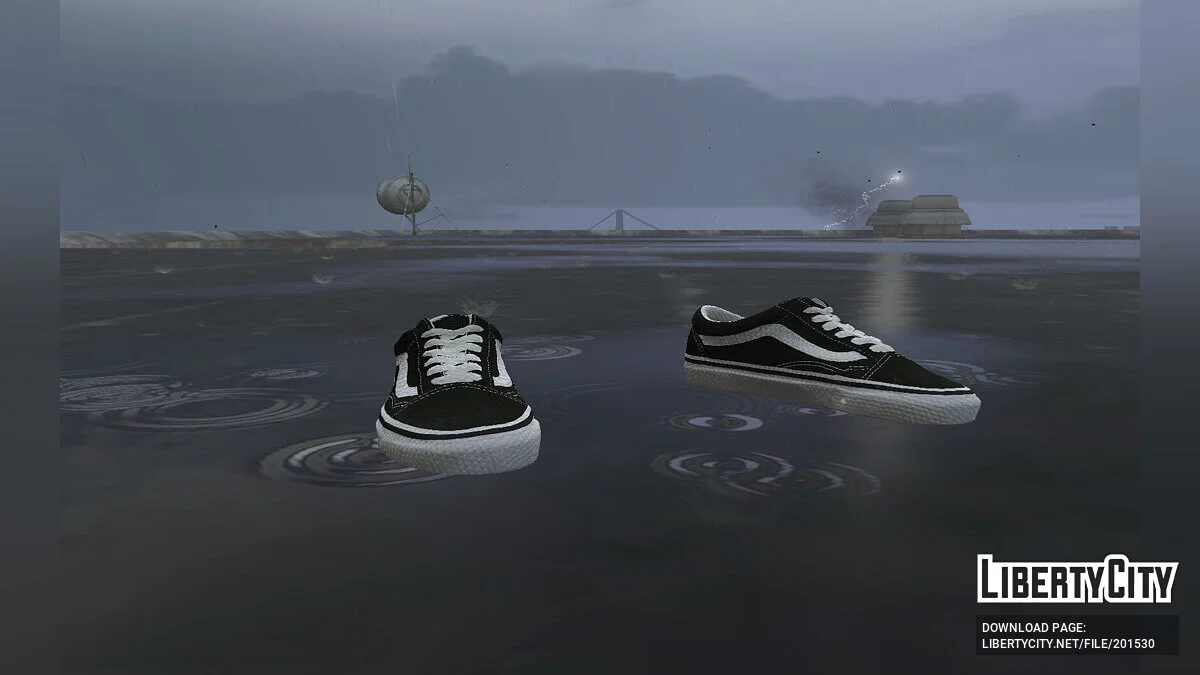 Vans Old Skool [Replace or Add-on / FiveM / Rage MP/For Franklin] / GTA 5