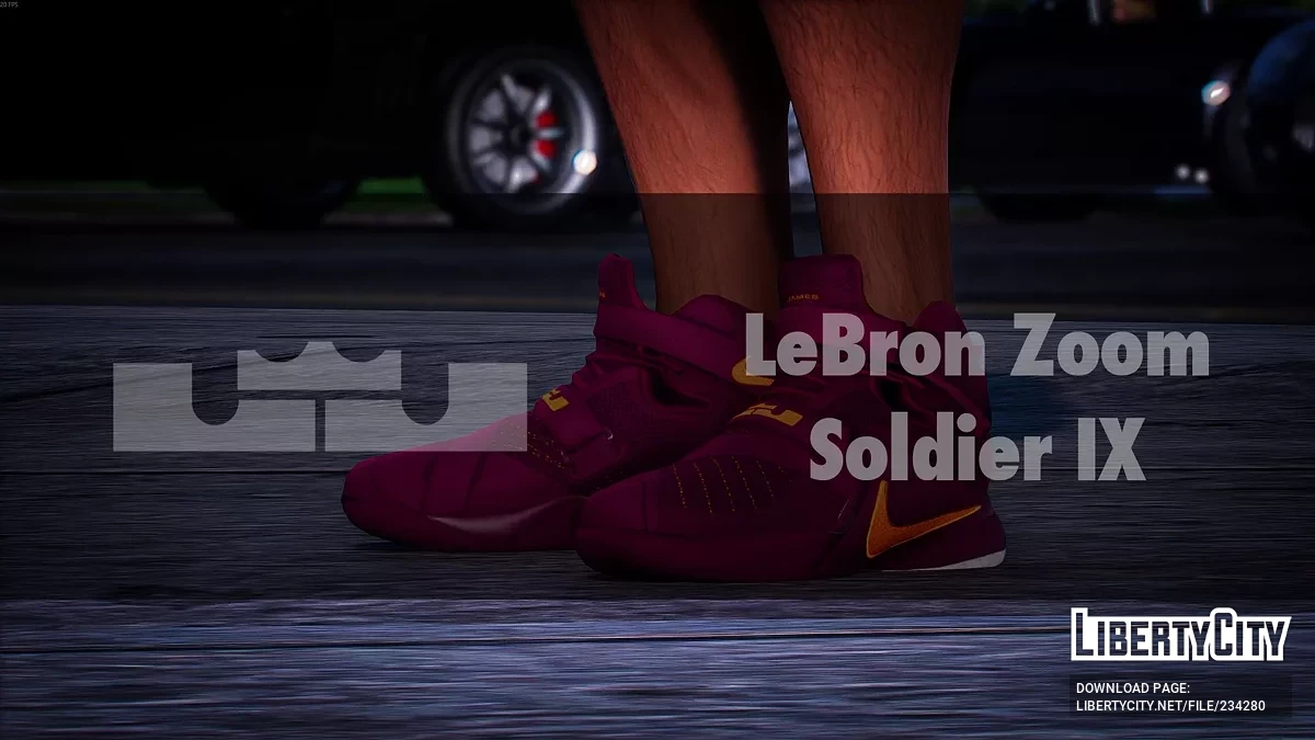 Nike Lebron Zoom Soldier 9 / GTA 5