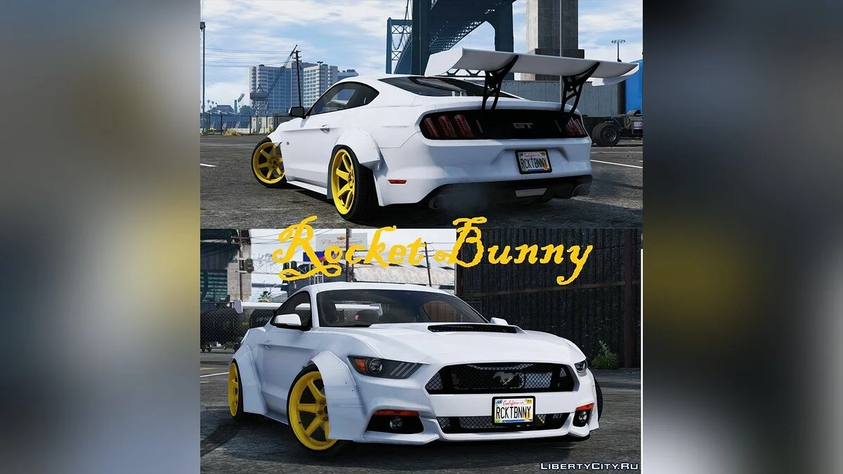 Ford Mustang GT [RocketB & Wide Body] / GTA 5