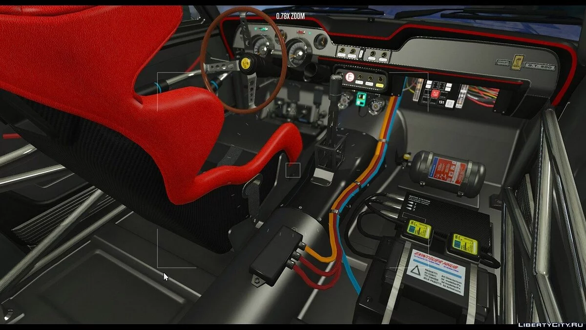 1967 Shelby Mustang GT500 HQ [SuperTuning|LowRiders Required] / GTA 5