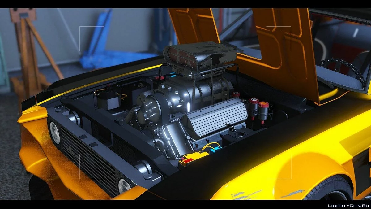 1967 Shelby Mustang GT500 HQ [SuperTuning|LowRiders Required] / GTA 5