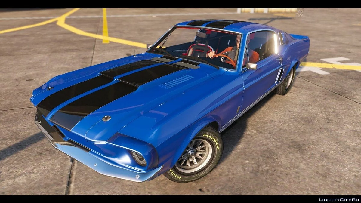 1967 Shelby Mustang GT500 HQ [SuperTuning|LowRiders Required] / GTA 5