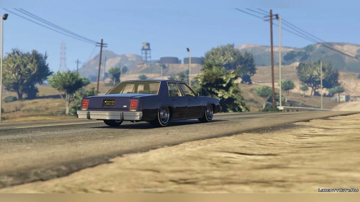 1987 Ford Crown Victoria LTD [Handling, sound, livery] / GTA 5