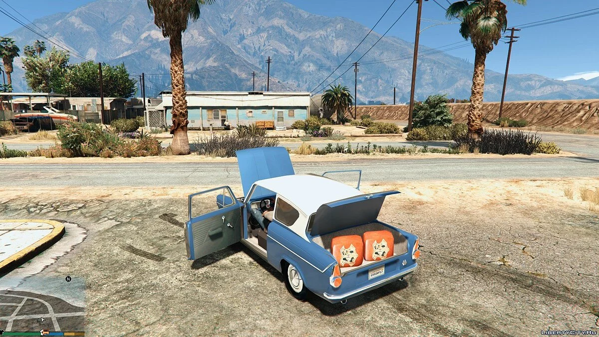 1959 Ford Anglia from Harry Potter / GTA 5