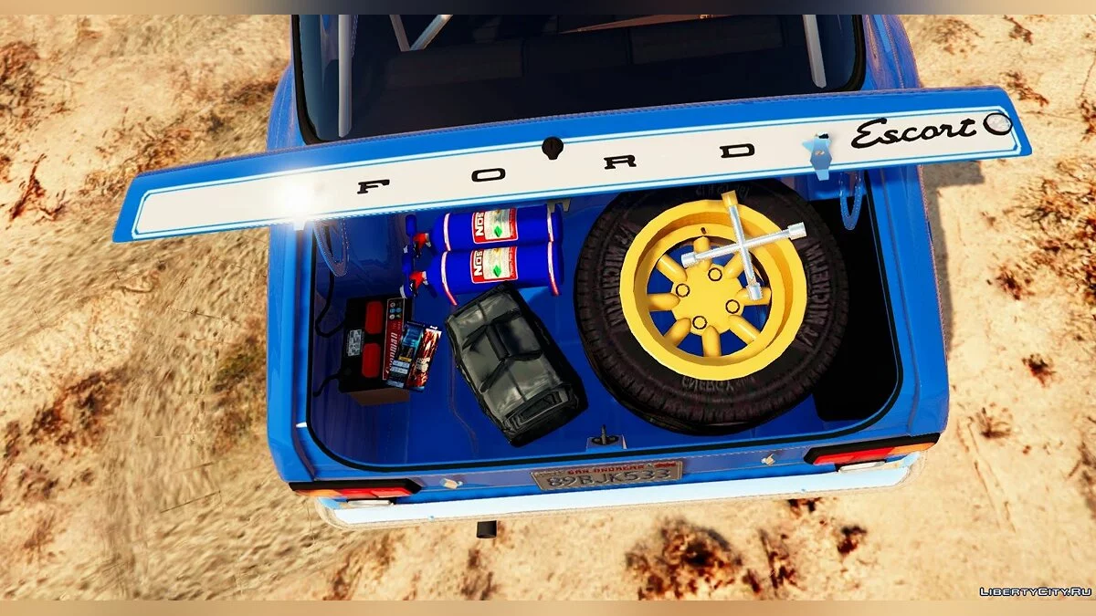 Ford Escort MK1 (with Fast & Furious 6 Livery) 1.5 / GTA 5
