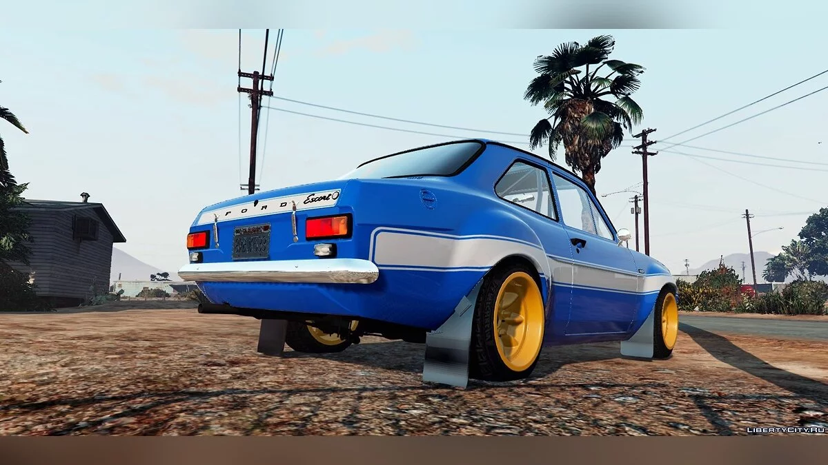 Ford Escort MK1 (with Fast & Furious 6 Livery) 1.5 / GTA 5