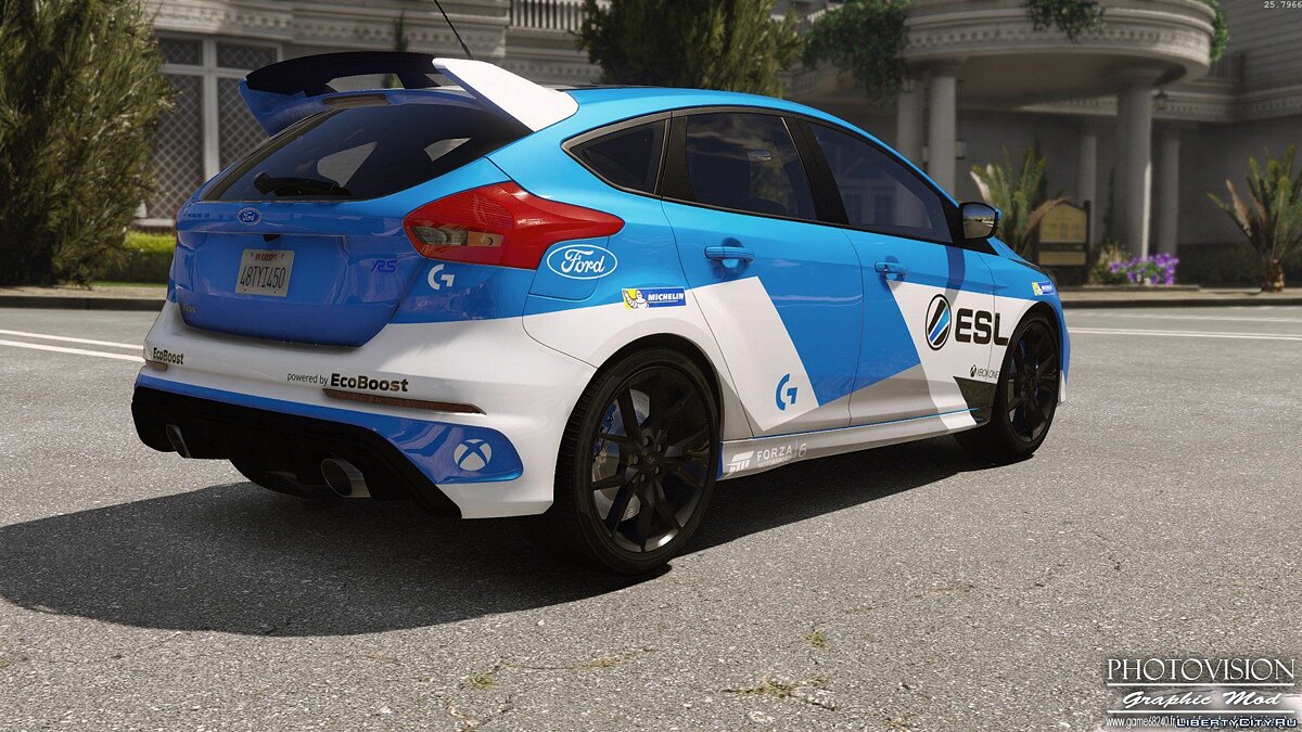 Скачать Ford Focus RS 2017 [Add-On / Replace | Tuning | Template |  Multi-Livery] для GTA 5