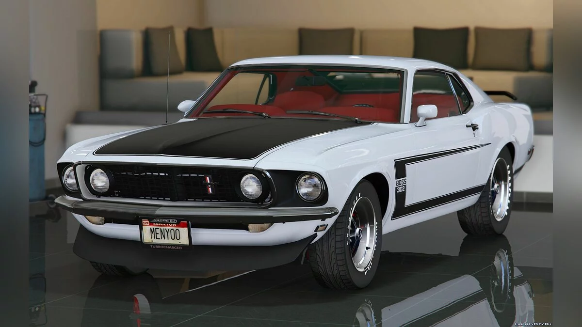 1969 Ford Mustang Boss 302 [Replace-Addon] 1.1 / GTA 5