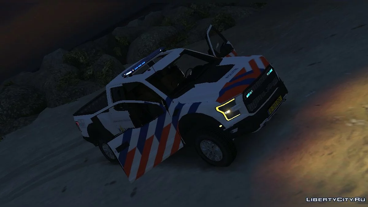 2017 Ford F-150 Raptor Dutch Police [ELS] 1.0 / GTA 5