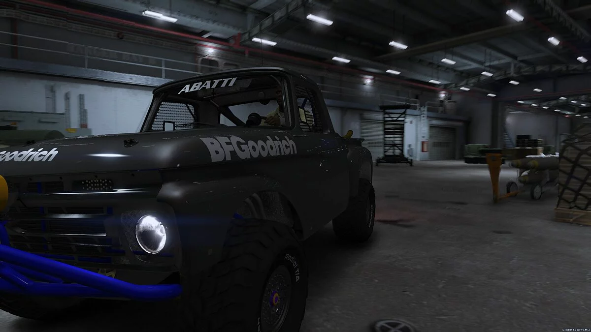 Ford F-100 Flareside Abatti Racing Trophy Truck [Add-On | Livery | Animated] 1.1 / GTA 5