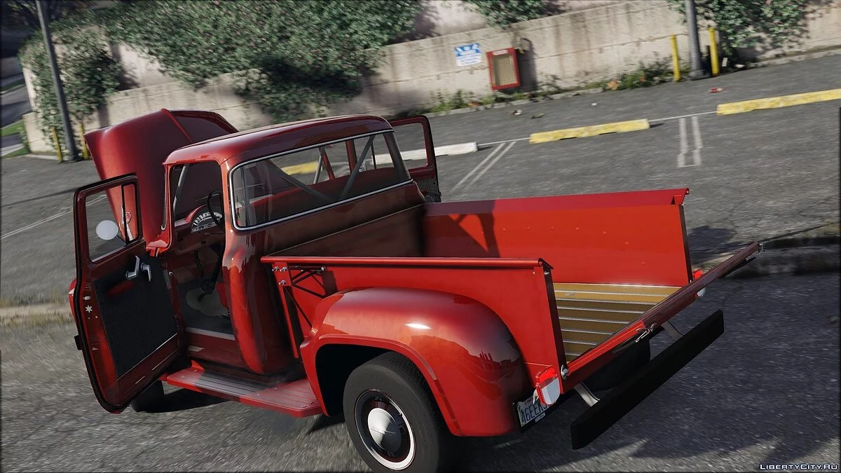 56 Ford F100 [FH3] | ADDON | Animated Engine & Exhaust 1.2 / GTA 5