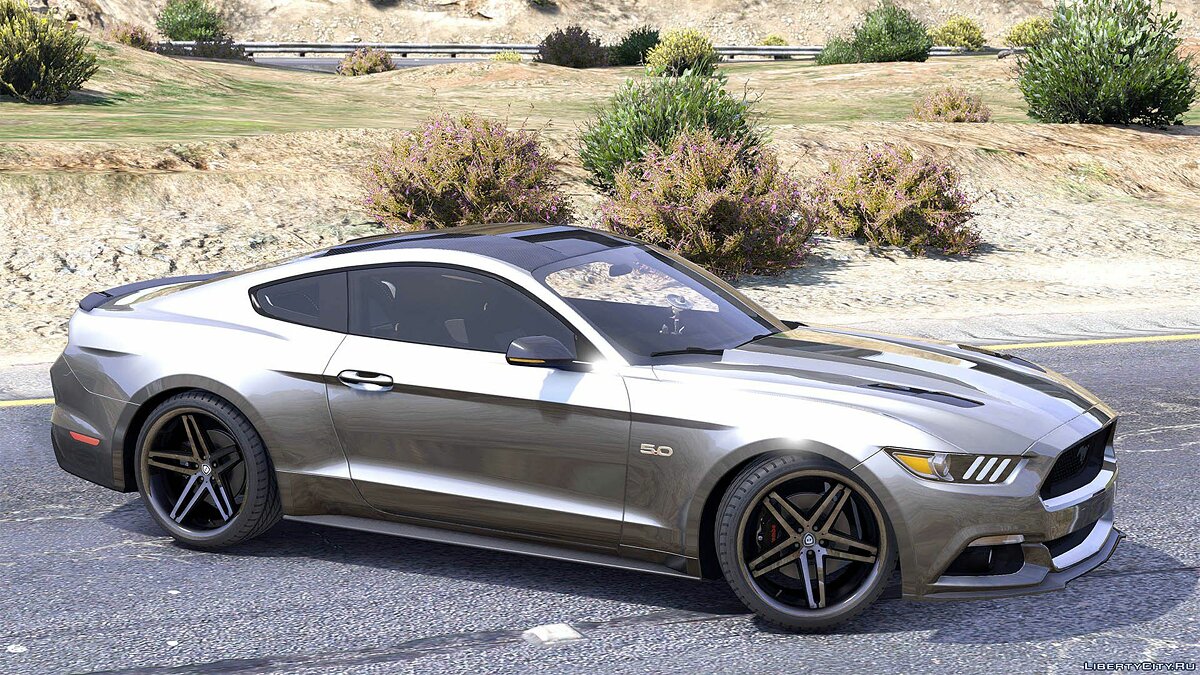 Скачать Ford Mustang GT 2015 [Add-On / Replace / Animated | Template] 1.0a  для GTA 5