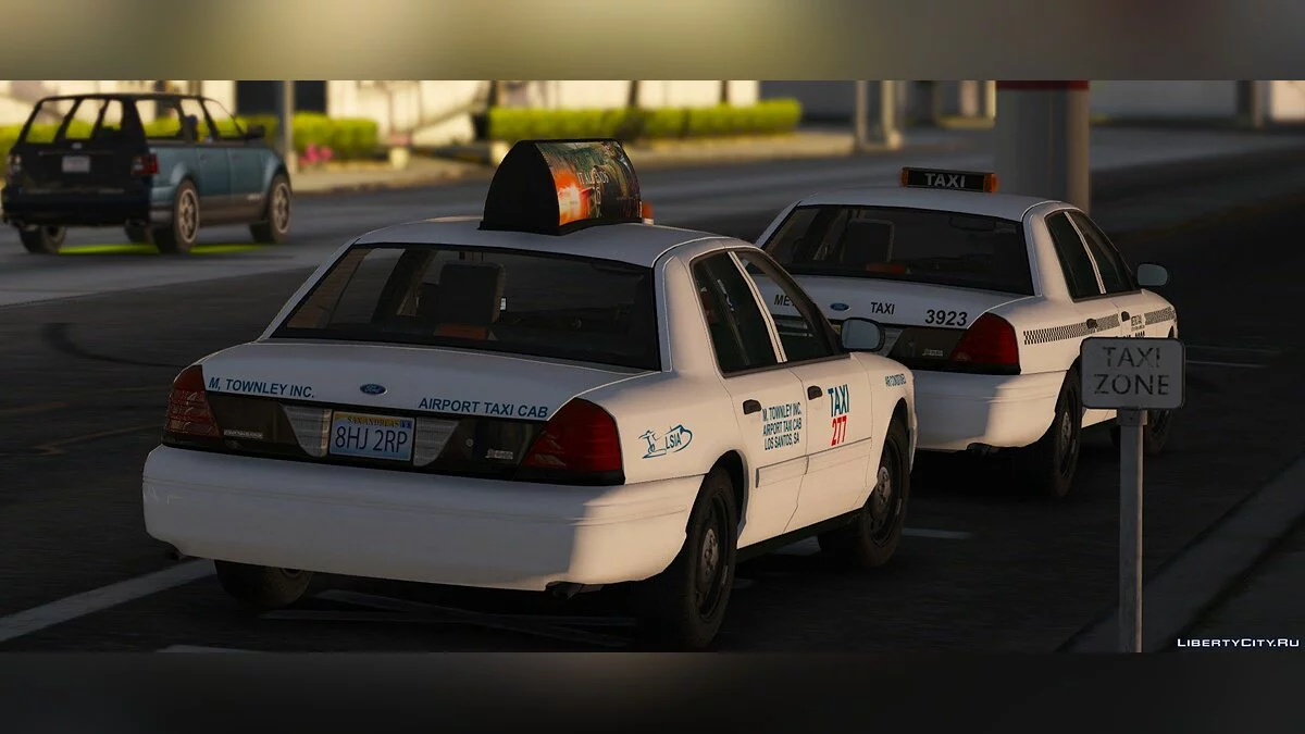 2011 Ford Crown Victoria Taxi [Replace] 1.1.0 / GTA 5