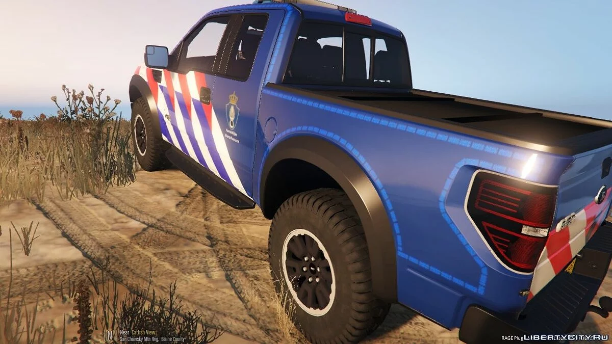 Koninklijke Marechaussee Ford F150 Raptor (ELS) Nederlandse politie 1.0 / GTA 5