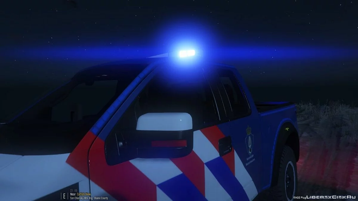 Koninklijke Marechaussee Ford F150 Raptor (ELS) Nederlandse politie 1.0 / GTA 5