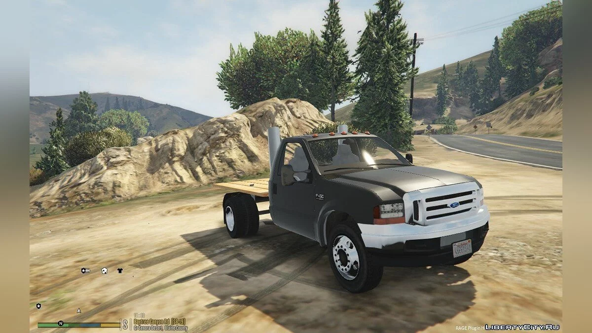 1999 Ford F450 Wood bed + Stacks! 1.0 / GTA 5