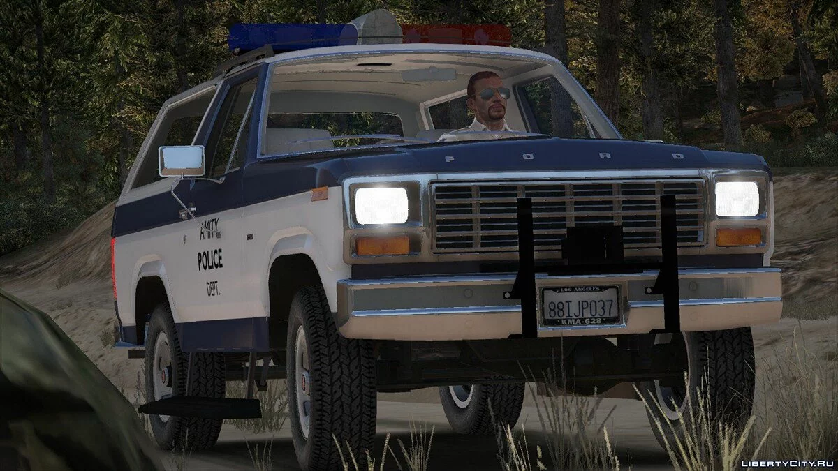 Ford Bronco Jaws Amity Police [Replace] / GTA 5