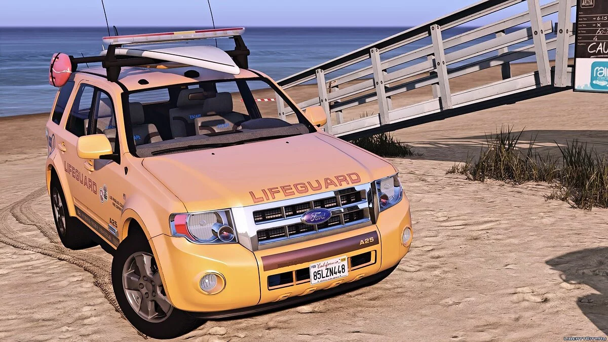 Ford Escape 2012 LA Lifeguard [Add-on/Replace] [ELS|Wipers] 1.0 / GTA 5