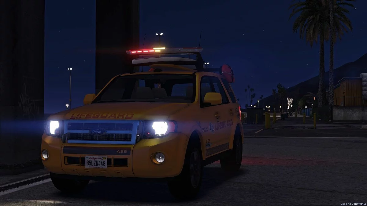 Ford Escape 2012 LA Lifeguard [Add-on/Replace] [ELS|Wipers] 1.0 / GTA 5