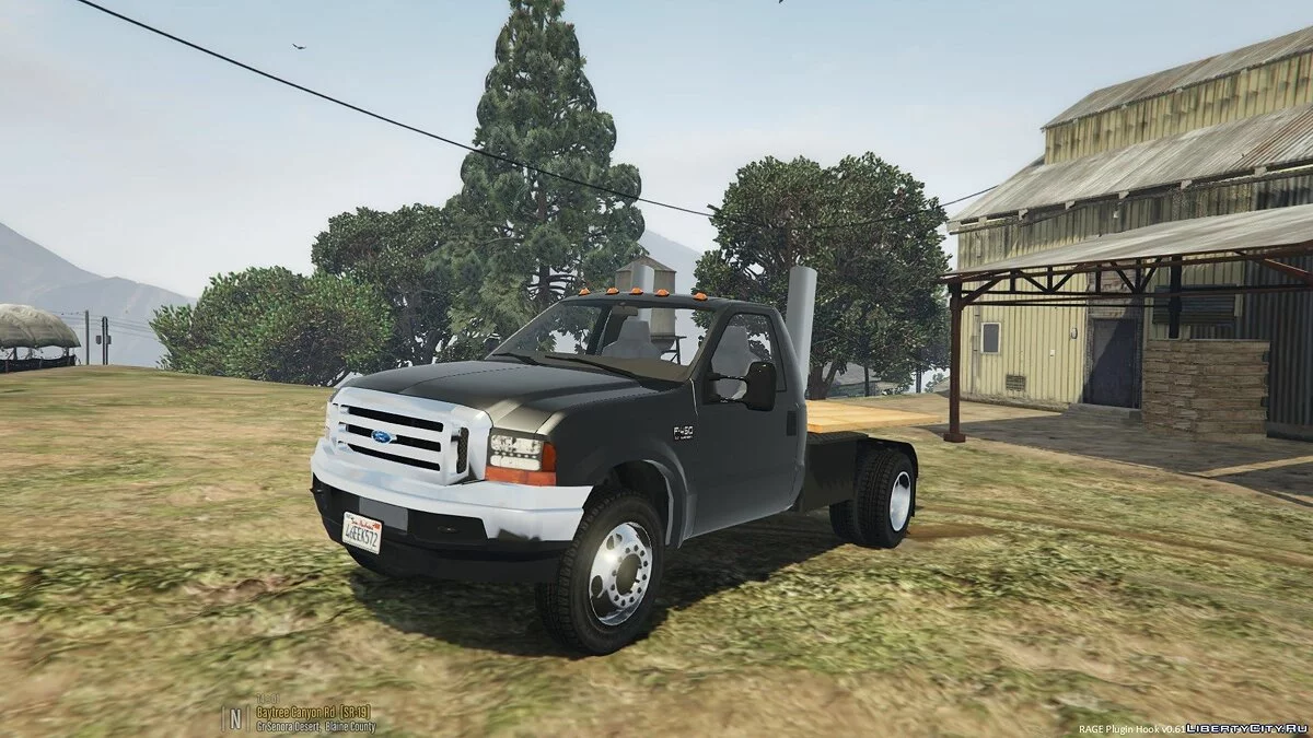 1999 Ford F450 Wood bed + Stacks! 1.2 / GTA 5