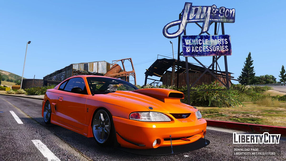 1995 Ford Mustang [Add-On / Replace | Tuning | LODs] 2.1C / GTA 5