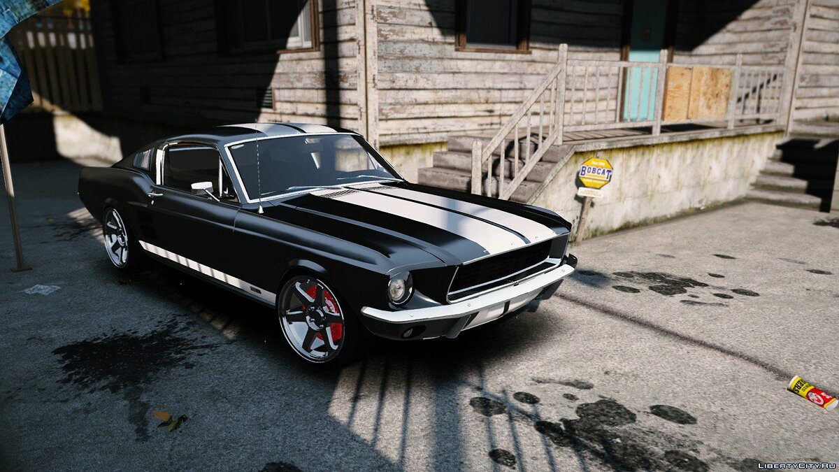 Скачать Ford Mustang Fastback 1967 (Replace) 1.0 для GTA 5