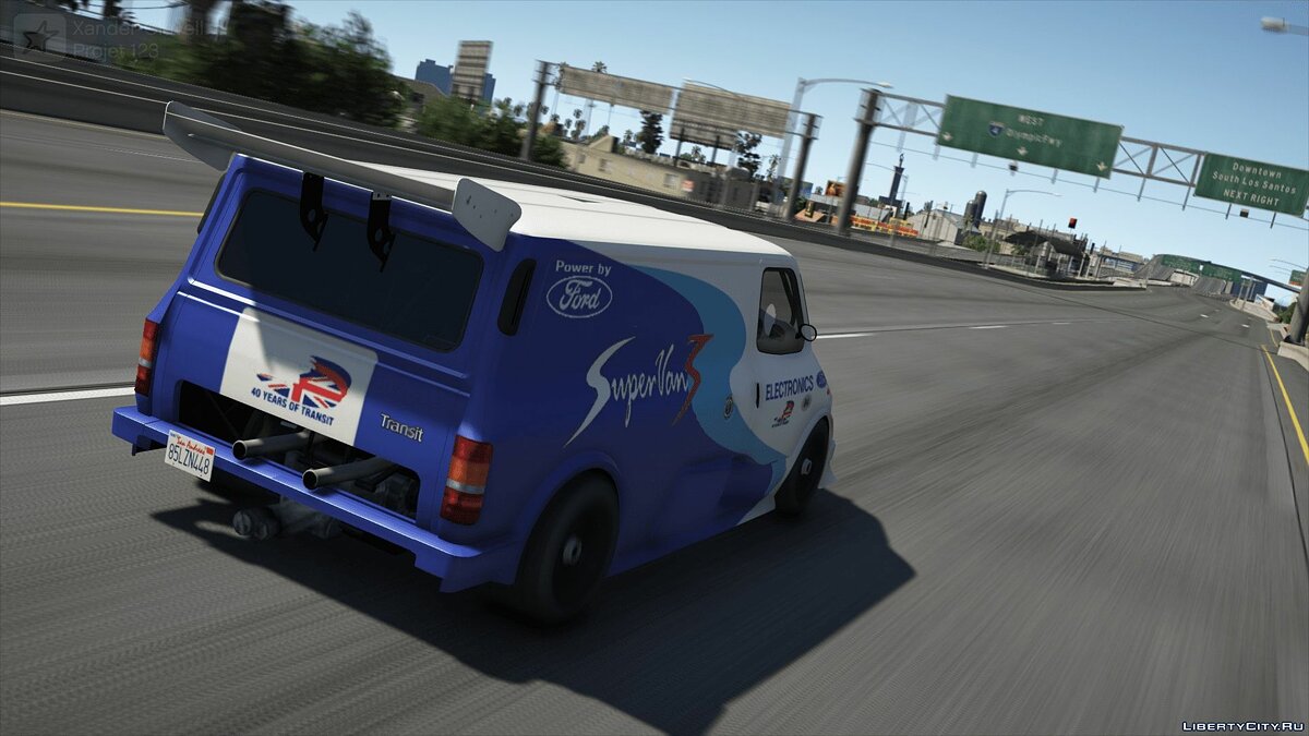 Скачать Ford Transit Supervan 3 (Add-on/Replace) 1.0 для GTA 5