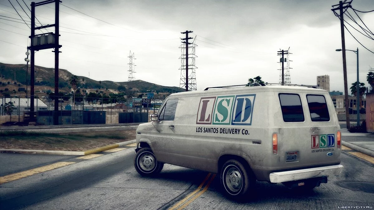 Ford E-150 Van 1982 [Add-On | LODs | Dirtmap | Template] / GTA 5
