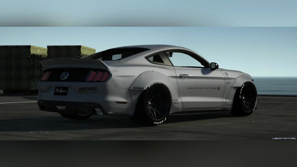 2015 Ford Mustang GT LibertyWalk [Replace/Livery] / GTA 5