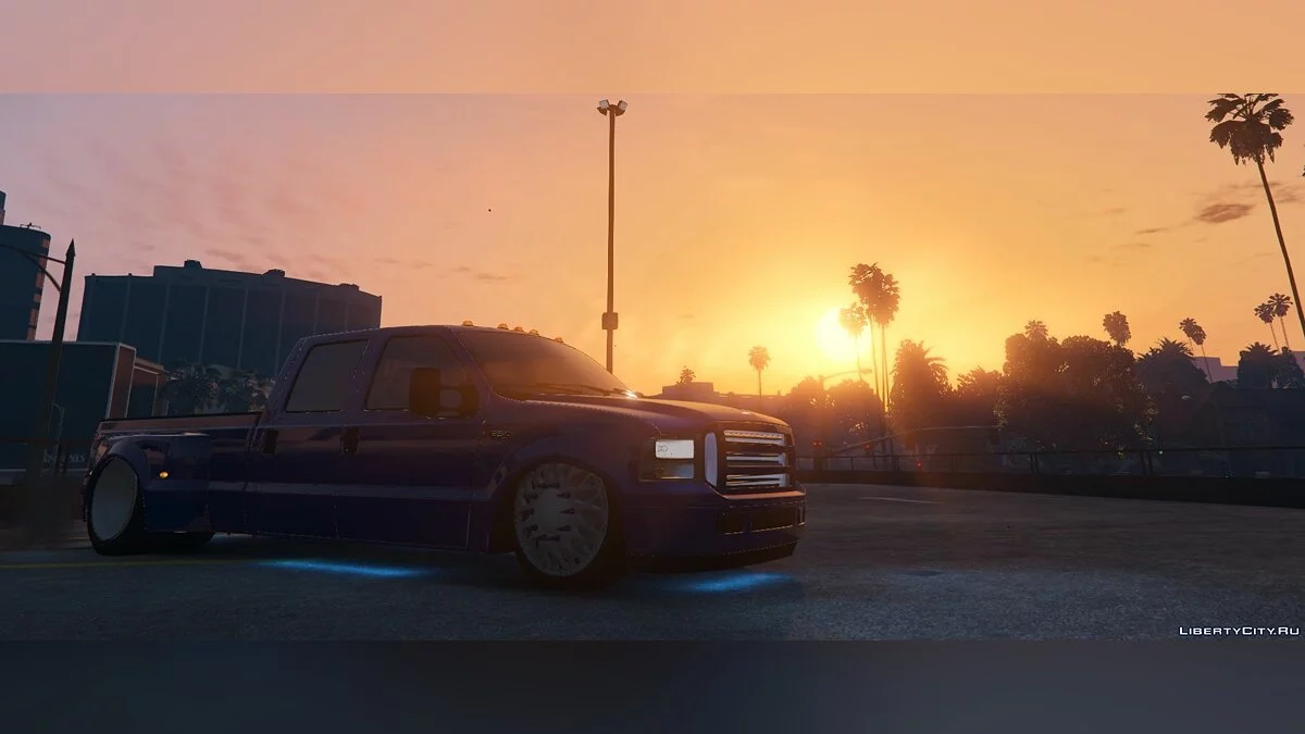 2000 Ford F350 Bagged [FIVEM + REPLACE] / GTA 5